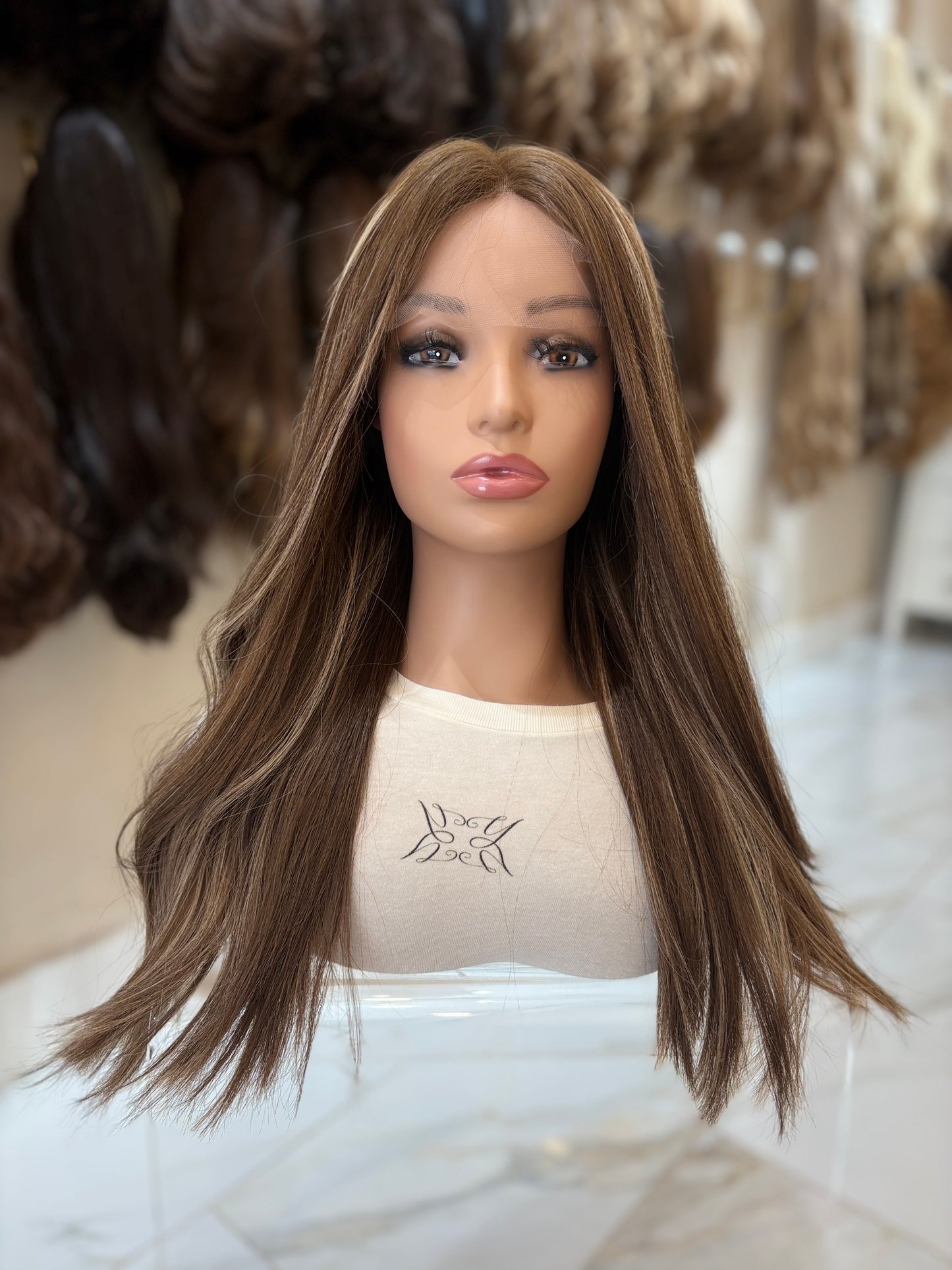 Y-888 Lacetop wig 8/16/24#  24''