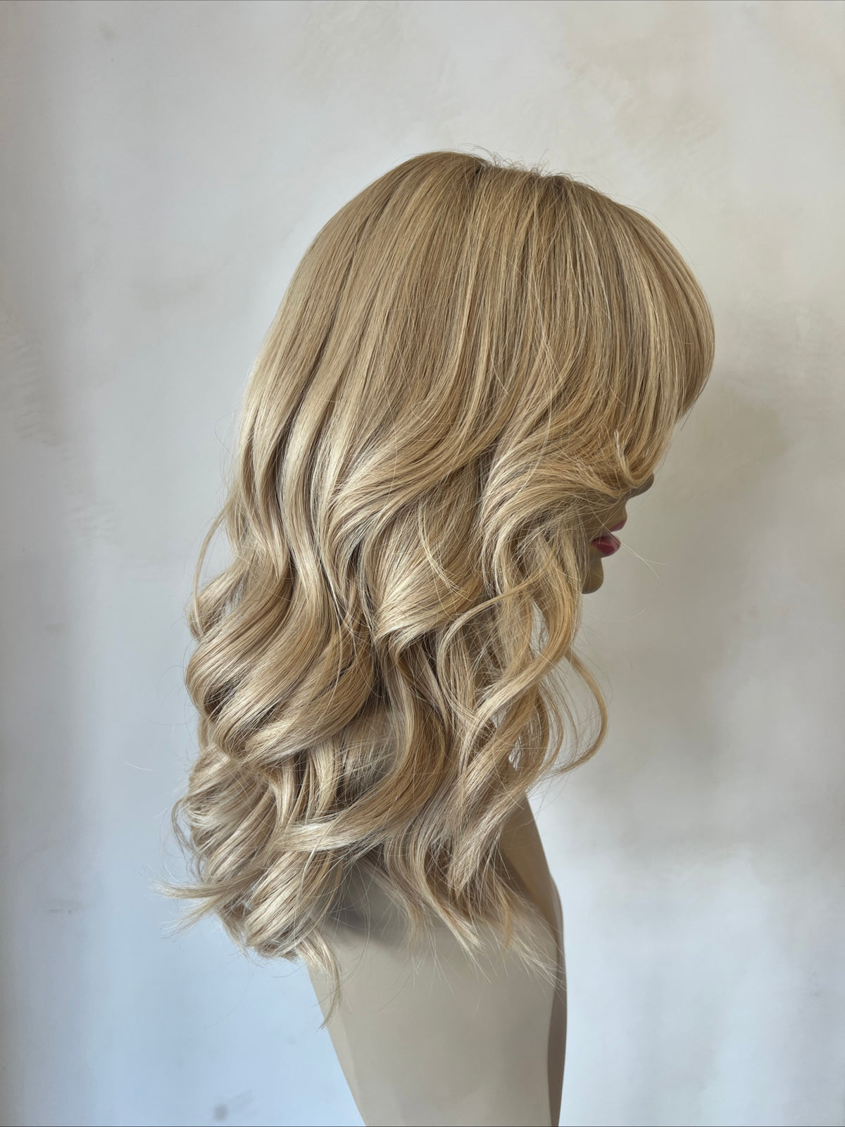 Yaffa Wigs Ready To Wear Blonde Human Hair Wig