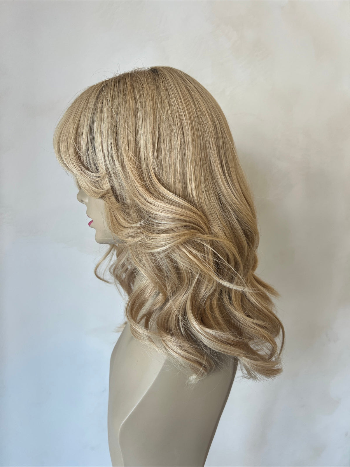 Yaffa Wigs Ready To Wear Blonde Human Hair Wig