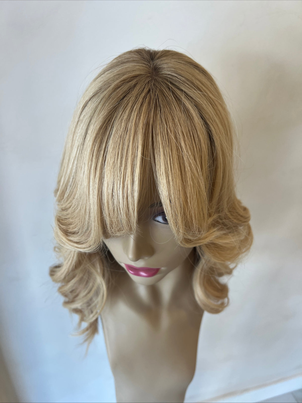 Yaffa Wigs Ready To Wear Blonde Human Hair Wig