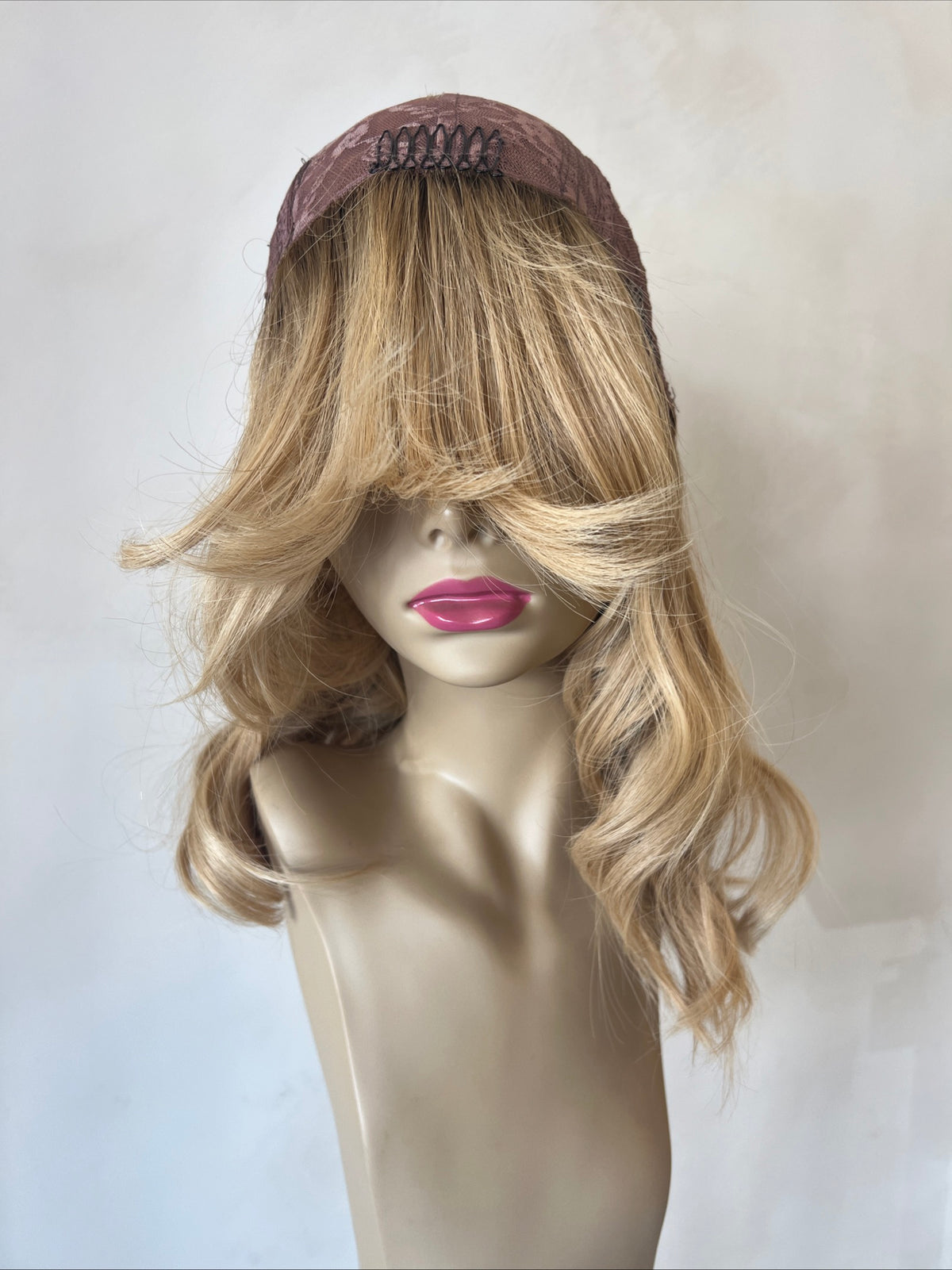 Yaffa Wigs Ready To Wear Blonde Human Hair Wig