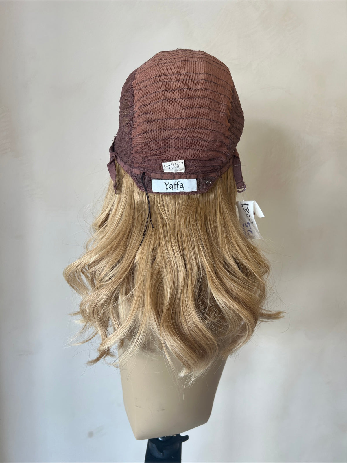 Yaffa Wigs Ready To Wear Blonde Human Hair Wig