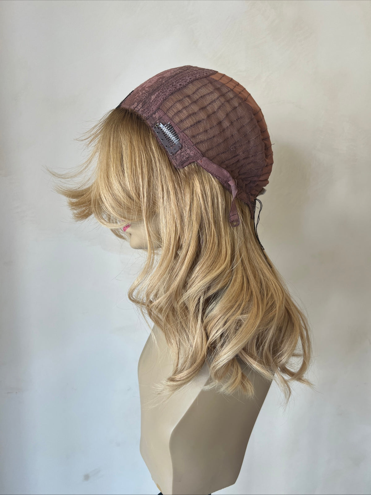 Yaffa Wigs Ready To Wear Blonde Human Hair Wig