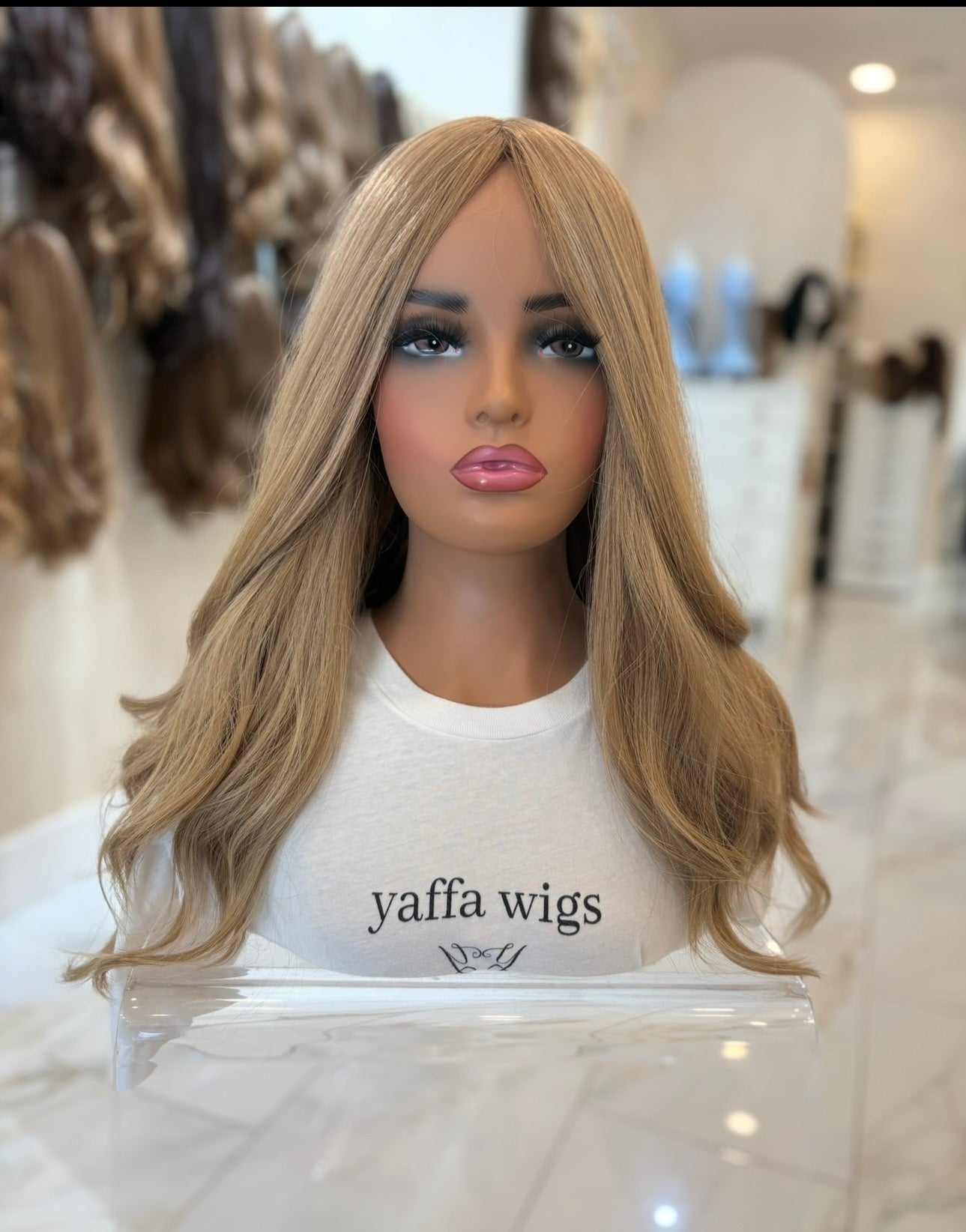 Skin Top Wig - Processed Hair - #18/24 -- 22"