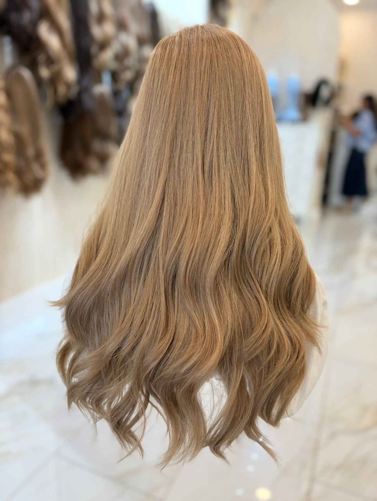 Skin Top Wig - Processed Hair - #18/24 -- 22"