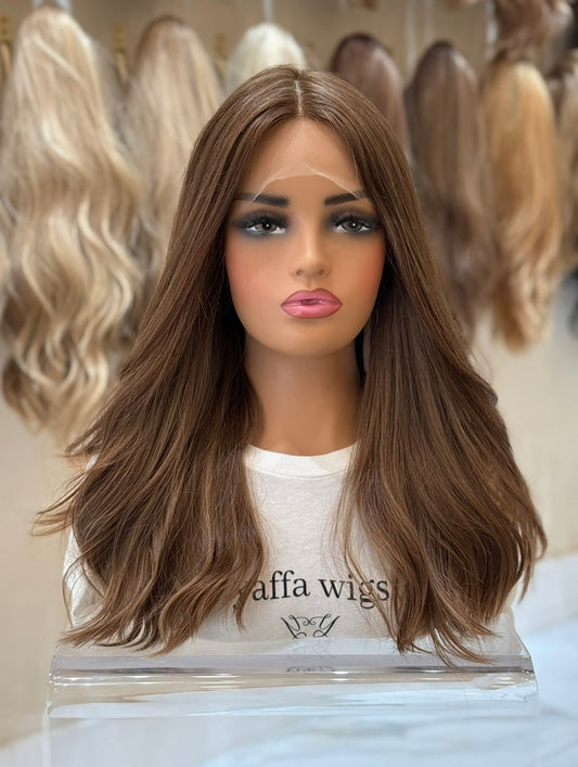 LaceFront Wig - Virgin European Hair - #6/10 - 21"