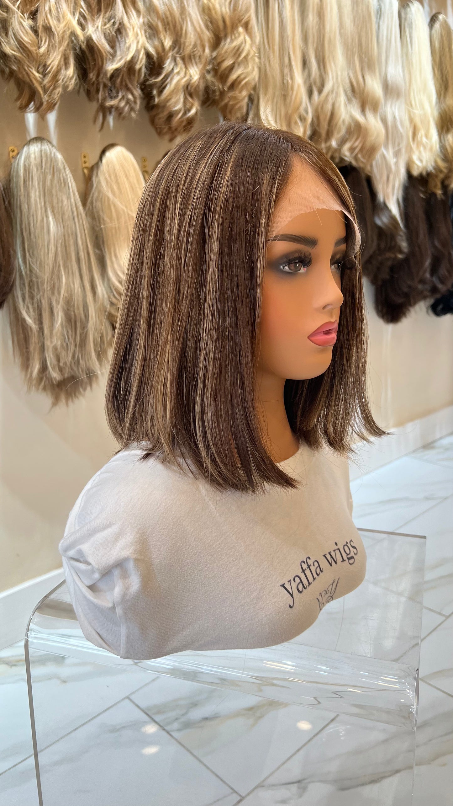 Y881 --- V.EUR - LACETOP WIG - 13''- #6 #12 - M