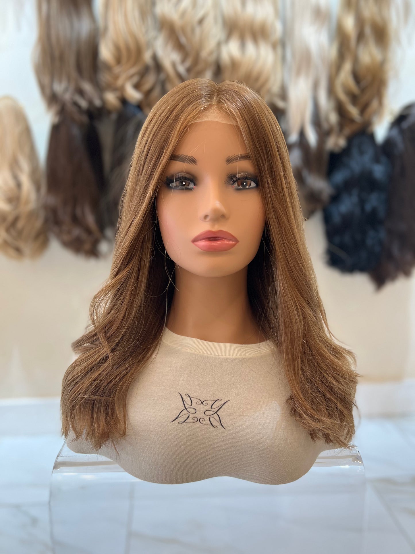 10315- LaceTop Wig - Virgin European Hair - #6/8 - 16"