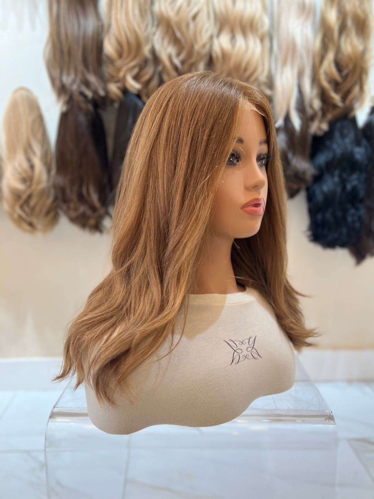 10315- LaceTop Wig - Virgin European Hair - #6/8 - 16"