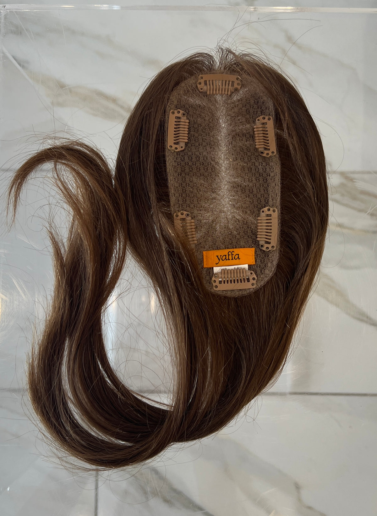 European Hair 3"x6" Lace Topper #8 16"