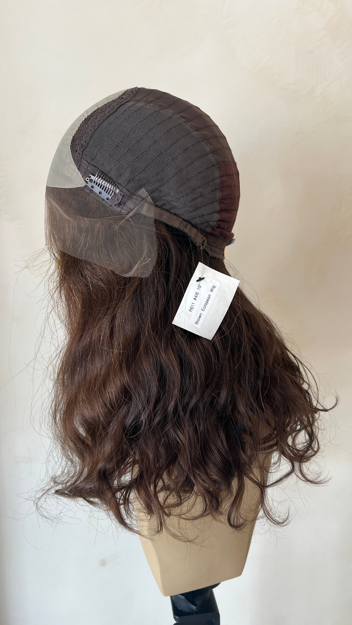 19" Ready To Wear Brown European Wig R611 #4/6