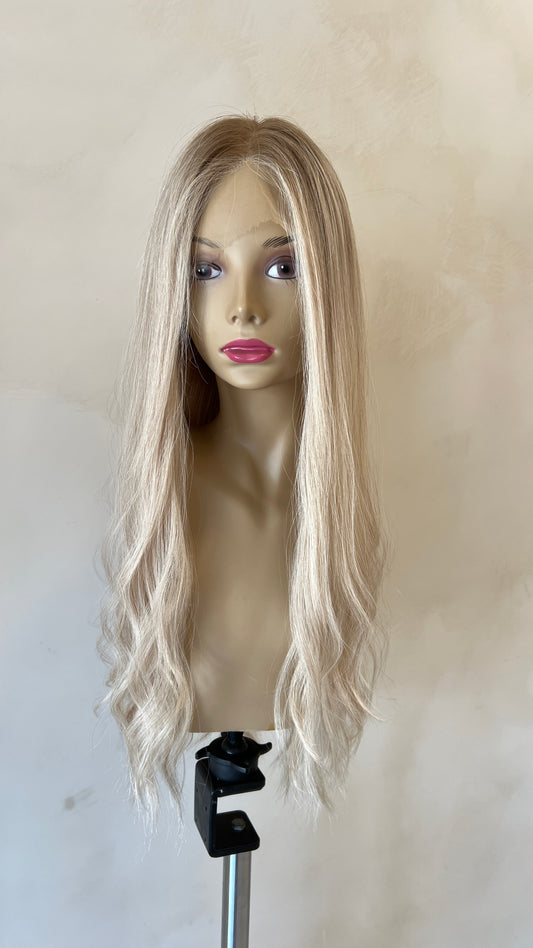 29" Blonde Nala M Y-250001 14C Human Hair Wig